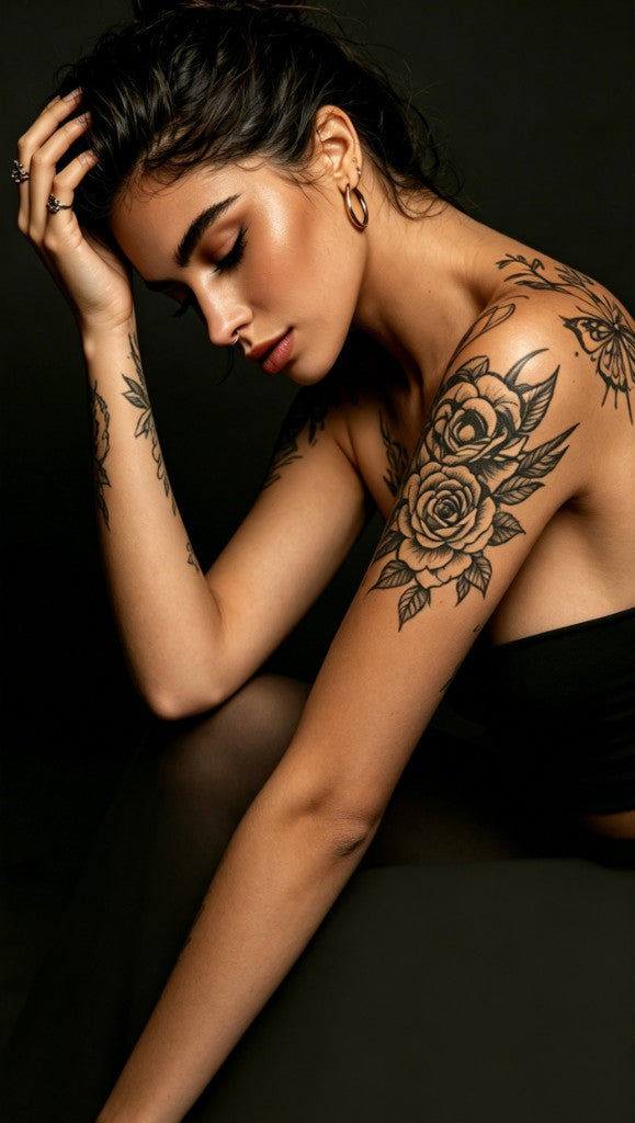 Worried about permanent tattoos?
Try our waterproof, skin-safe tattoo stickers.